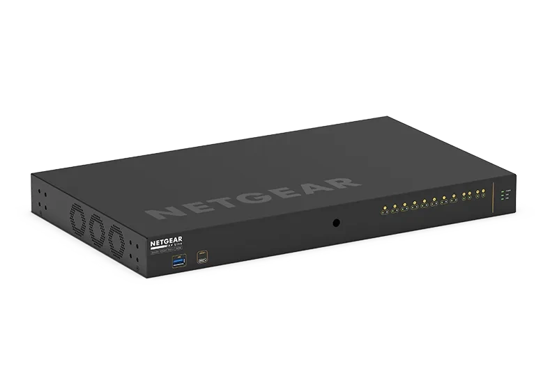 NETGEAR AV Line M4250-10G2XF-PoE++ Switch GSM4212UX