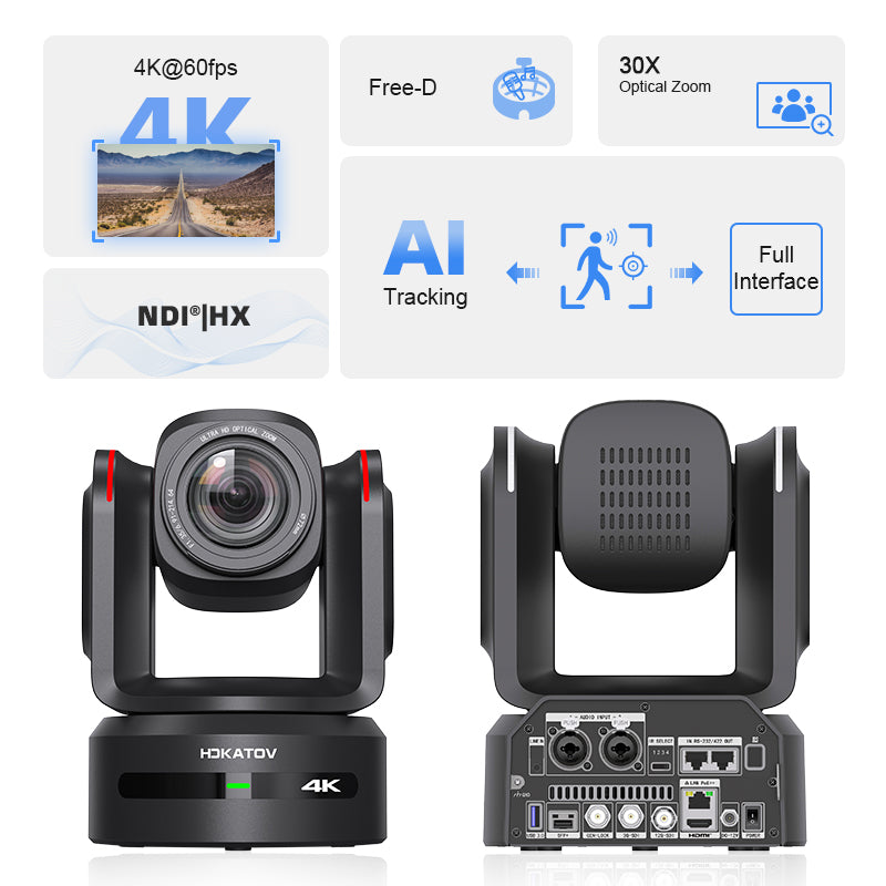 Caméra HDKATOV KT-BC10KV 4K60 NDI