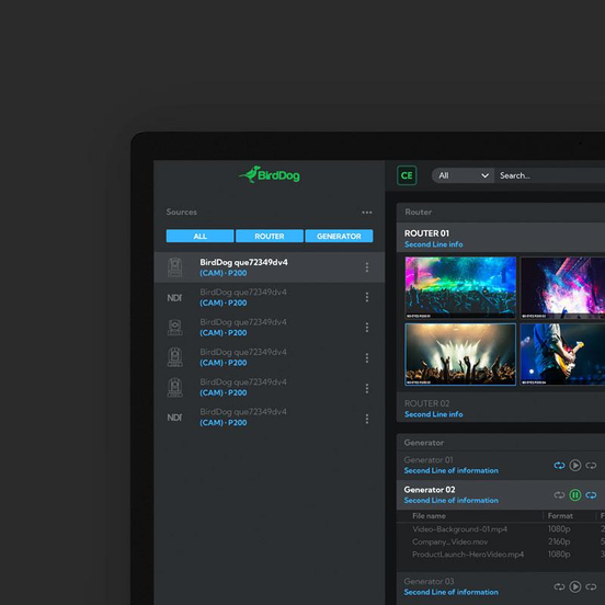 BirdDog VideoWall Software