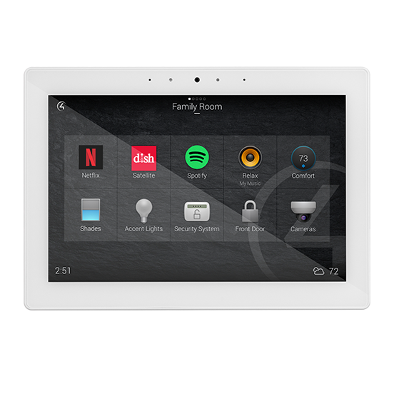 Control4 T4 In-Wall Touchscreen AC 8/10"