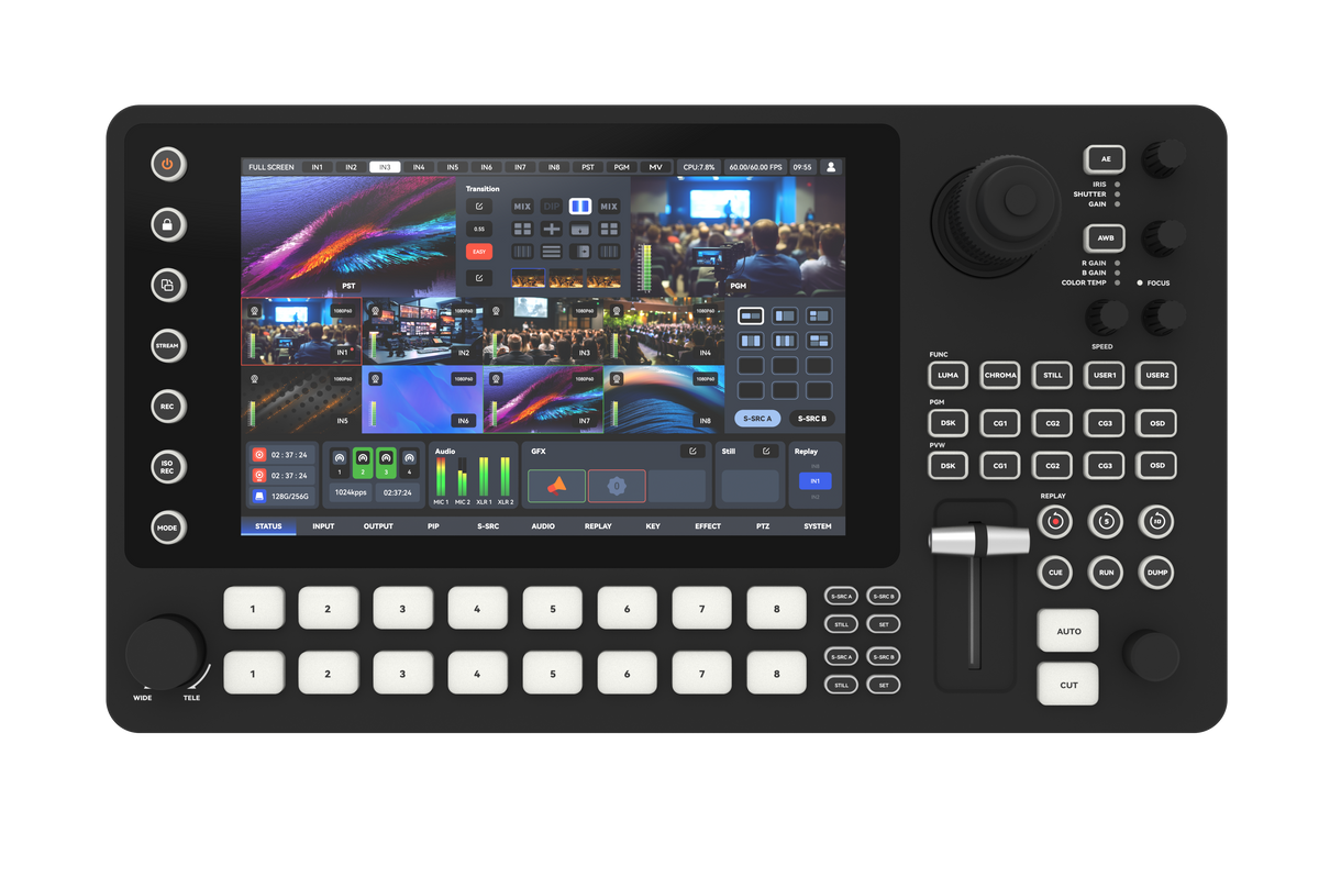 Sprolink MC-NDI 8-Kanal NDI Video-Switcher