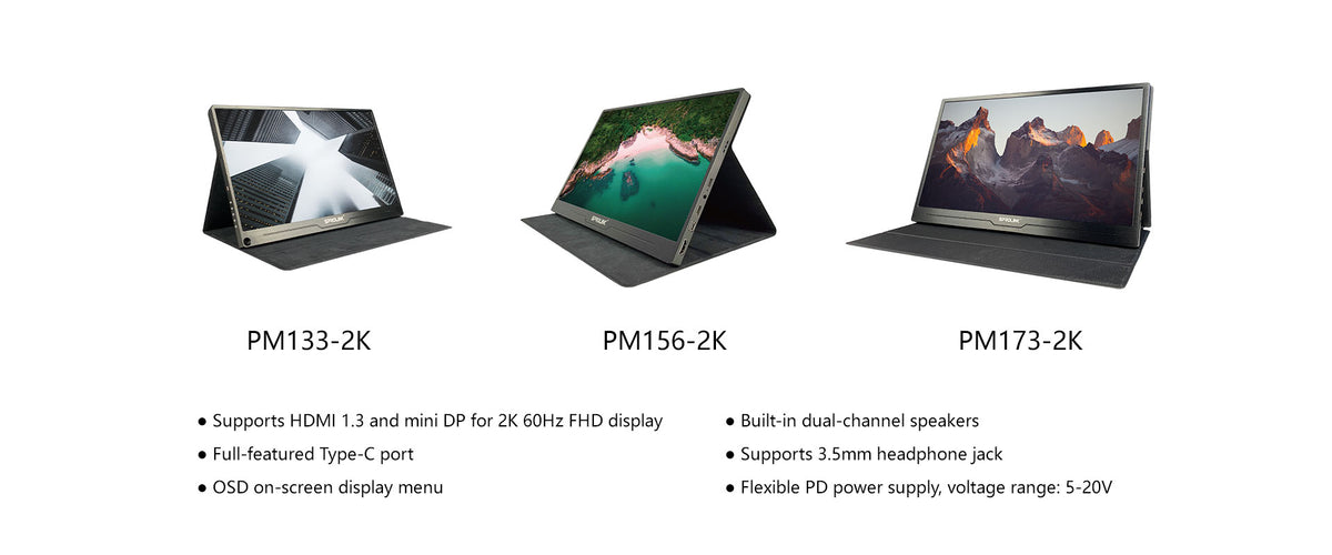 Sprolink PM-2K Portabler Full-HD Monitor