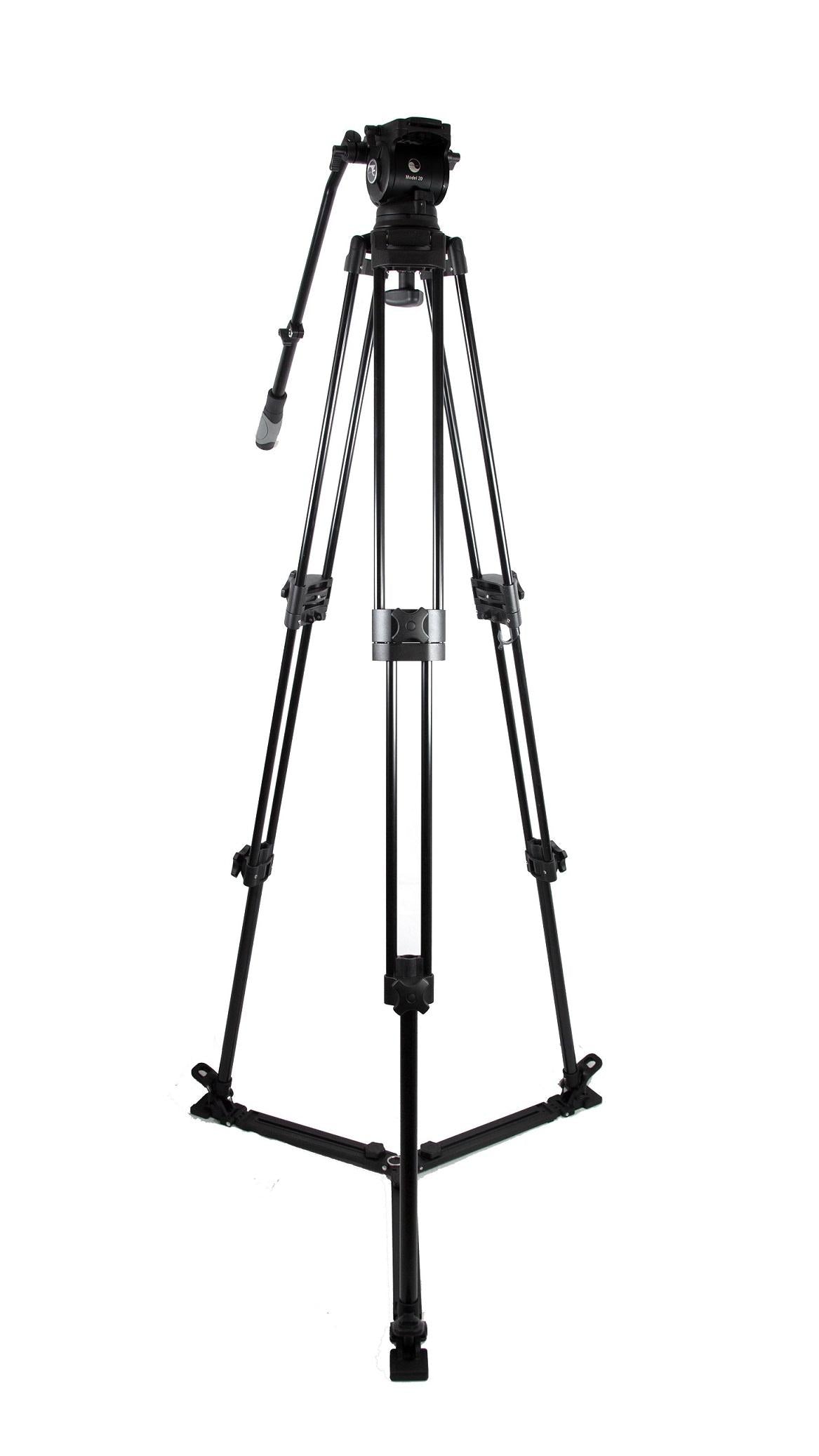 Ensemble trépied téléprompteur Second Wave modèle 20 avec chariot