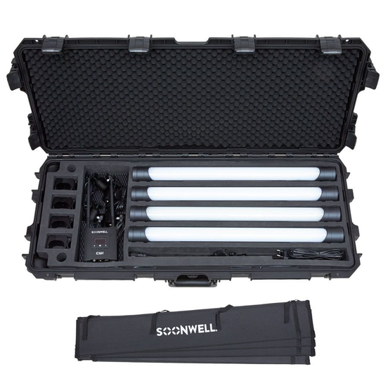 Soonwell Sensei Tube ST25 LED-Röhre 4er Kit