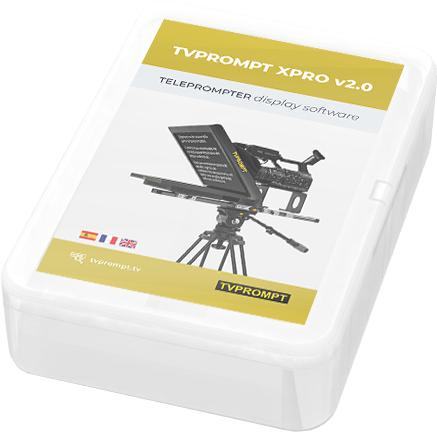 TV PROMPT-TVPLAY software + TVPLAY-XPRO, integrated