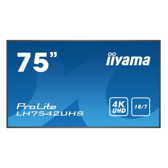 iiyama 75" ProLite 4K-UHD Digital Signage