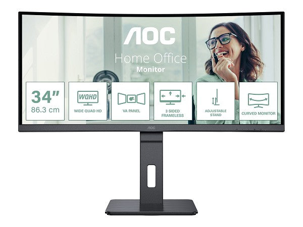 AOC Pro-Line CU34P3CV 34" Curved LED-Monitor