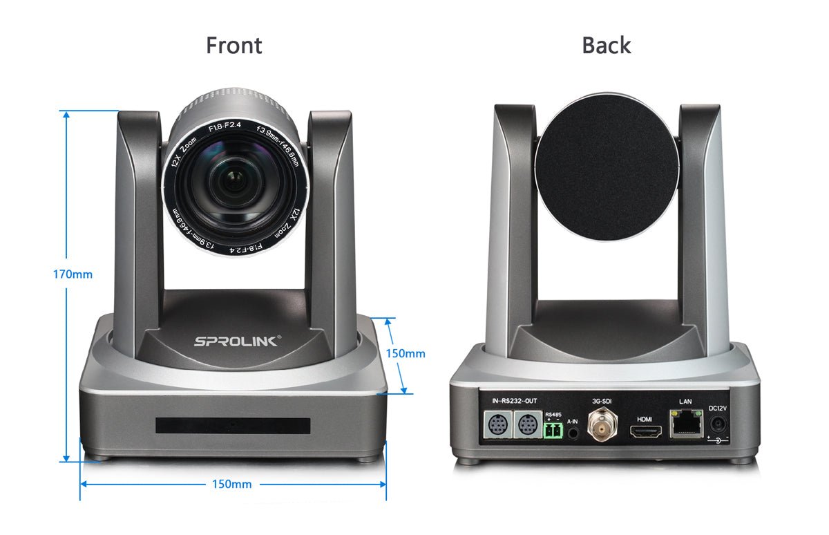 Sprolink SC-PTZ-20X Full-HD PTZ Kamera 20x Zoom – Ansicht 2
