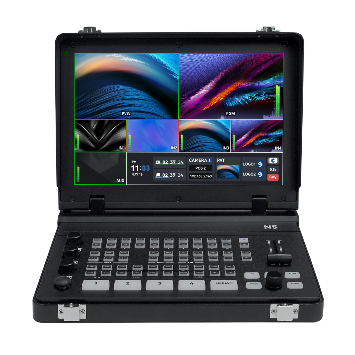 Sprolink NeoLIVE N5S Laptop-Switcher HDMI & SDI – Ansicht 2