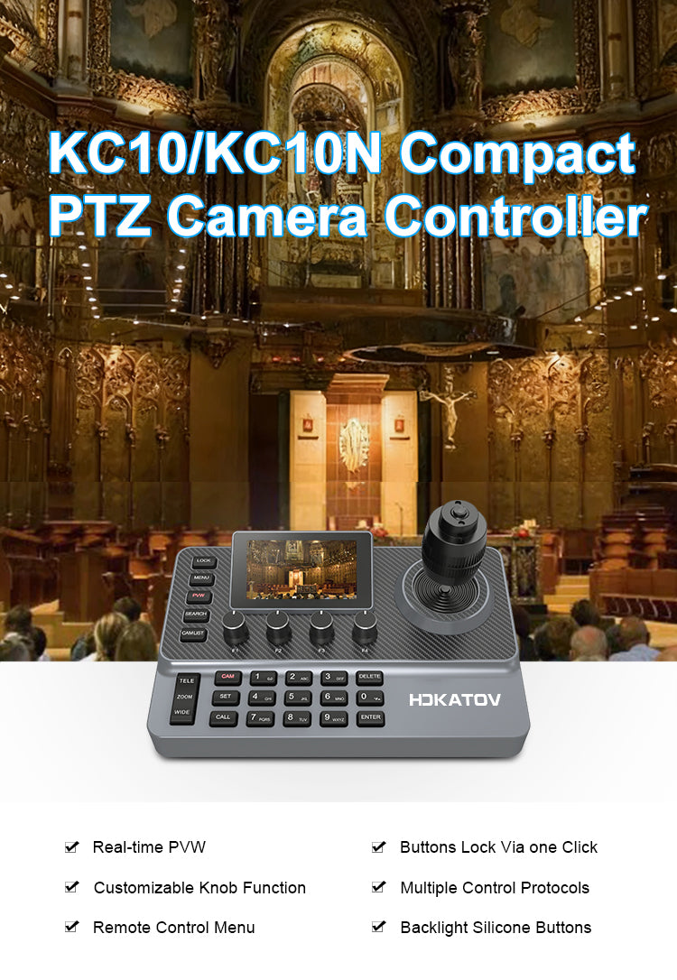 HDKATOV KT-KC10N PTZ Kamera Controller