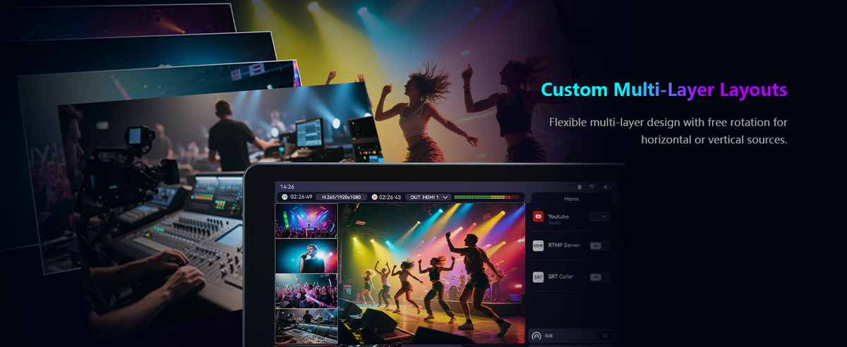 Sprolink NeoLIVE MD8 mobiles Live-Streaming-Studio – Ansicht 6