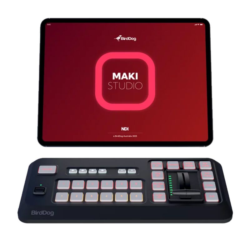 BirdDog MAKI Studio with Control Surface