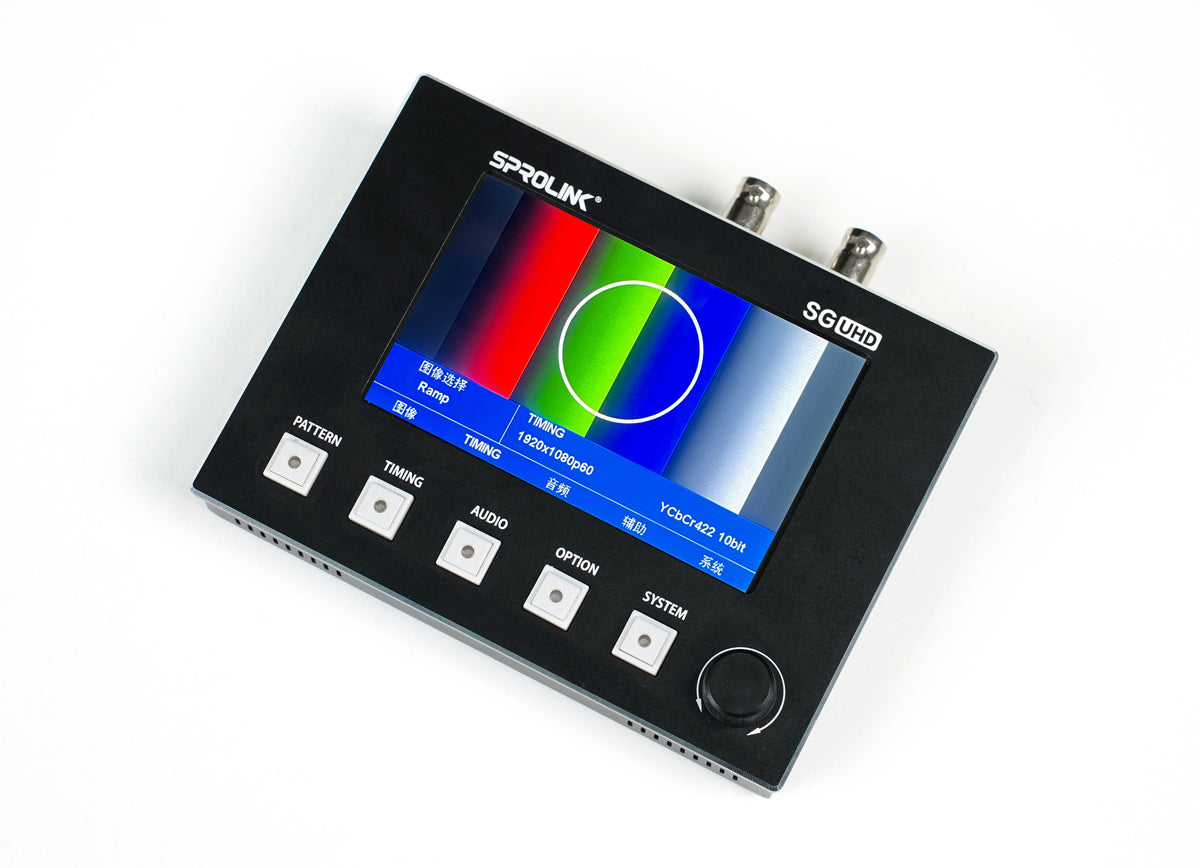 Sprolink SG-4K Testbildgenerator – Ansicht 3