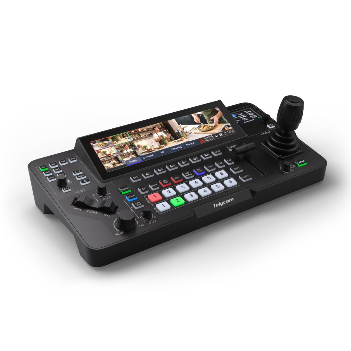 Telycam Mix One PTZ-Controller und 4K-Videomischer