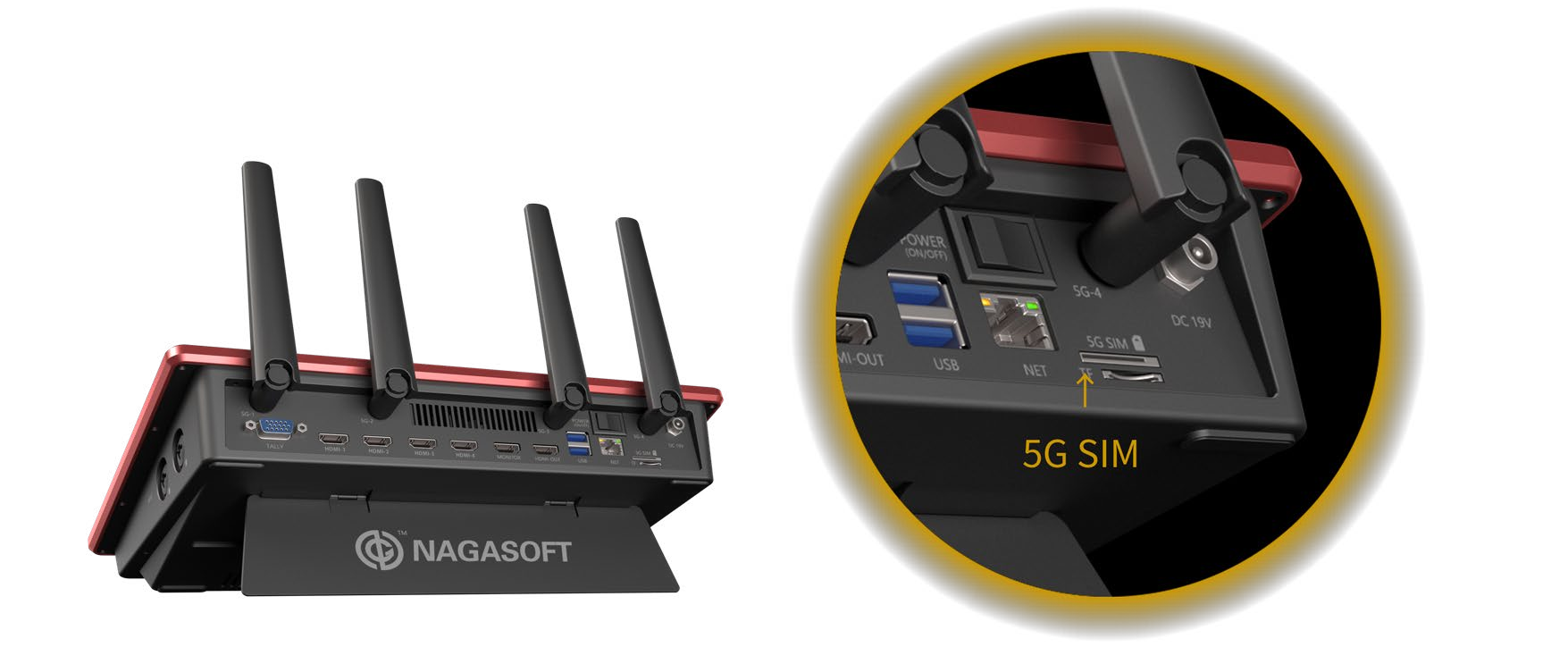 Nagasoft LipRouter H9 5G Bonding-Router